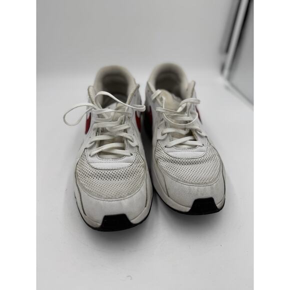 Size 11.5 - Nike Air Max Excee White Custom 49ers Painted On Them - Picture 1 of 6